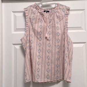 Women's‎ Angels Pink Sleeveless Lightweight Top Blouse -Various Sizes